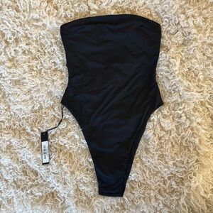 Myra Swim Aloe One-Piece Swimsuit - Black - Small - NWT